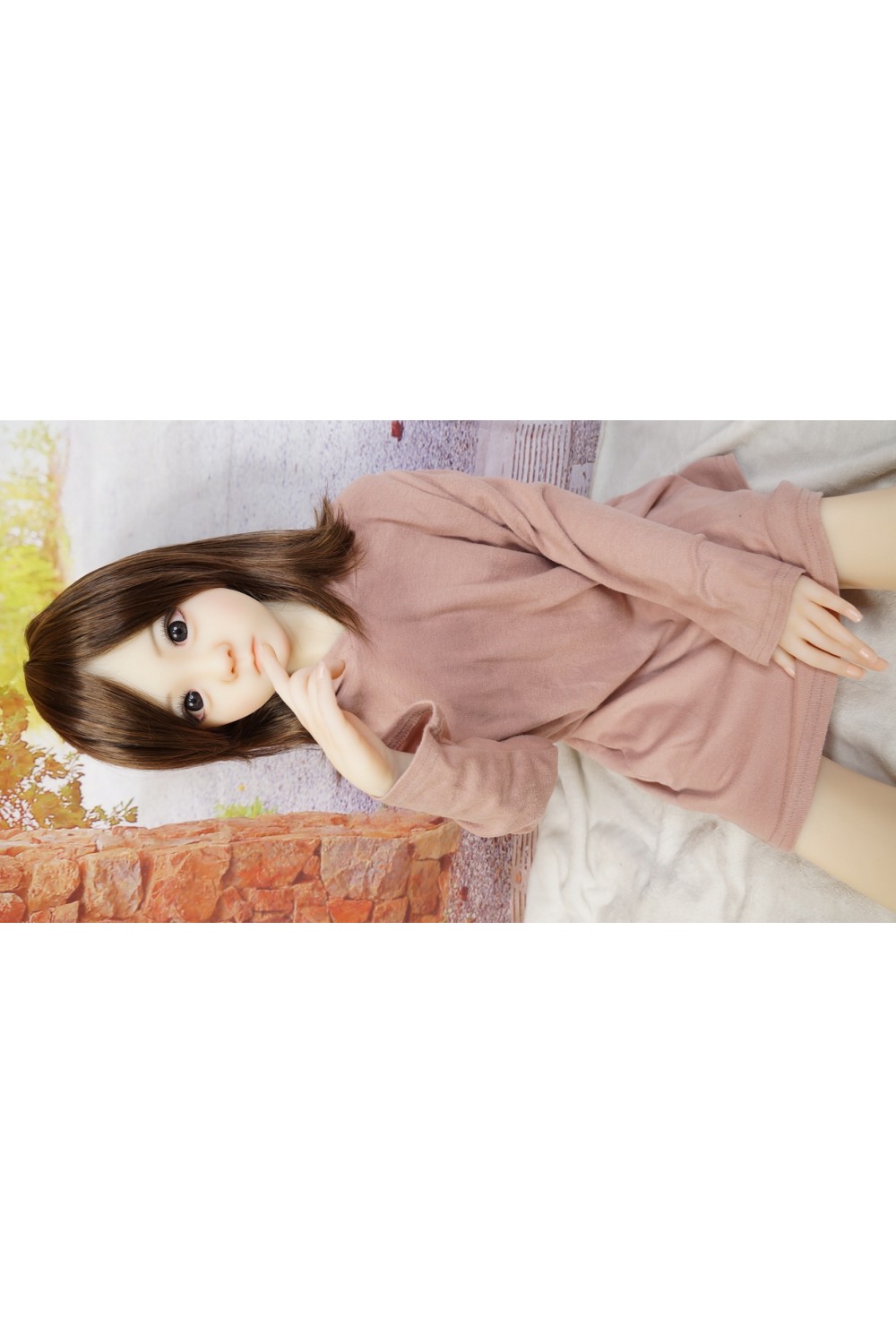 【超美品】AXB DOLL #A10 108cm バスト平 リアルメイク塗装OP 新骨格 肌色 ホワイト