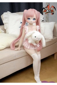 【新品】MOZU Doll【A級】85cm 卷卷（Jane）ちゃん 6kg ソフトビニール製頭部 TPE製ボディ 肌色＆眼球色＆メイク＆ウィッグ＆衣装は宣材写真と同じ 小型で軽量化で収納しやい 使いやすい MOZU 0029