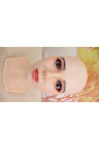 【中古】【O新古超美品】Irontech Doll #S29 Fenny S＋顔メイク 硬質シリコンヘッド単品(153〜166cm推奨)