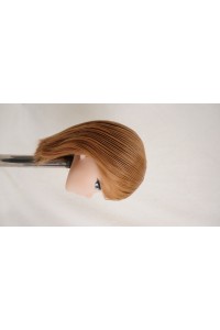 【O国内検品済 新品未使用即納品】 DollHouse168 色気美人 #RicoB 髪の毛の植毛OP シリコンヘッド単品(90〜95cm推奨)(茶髪)