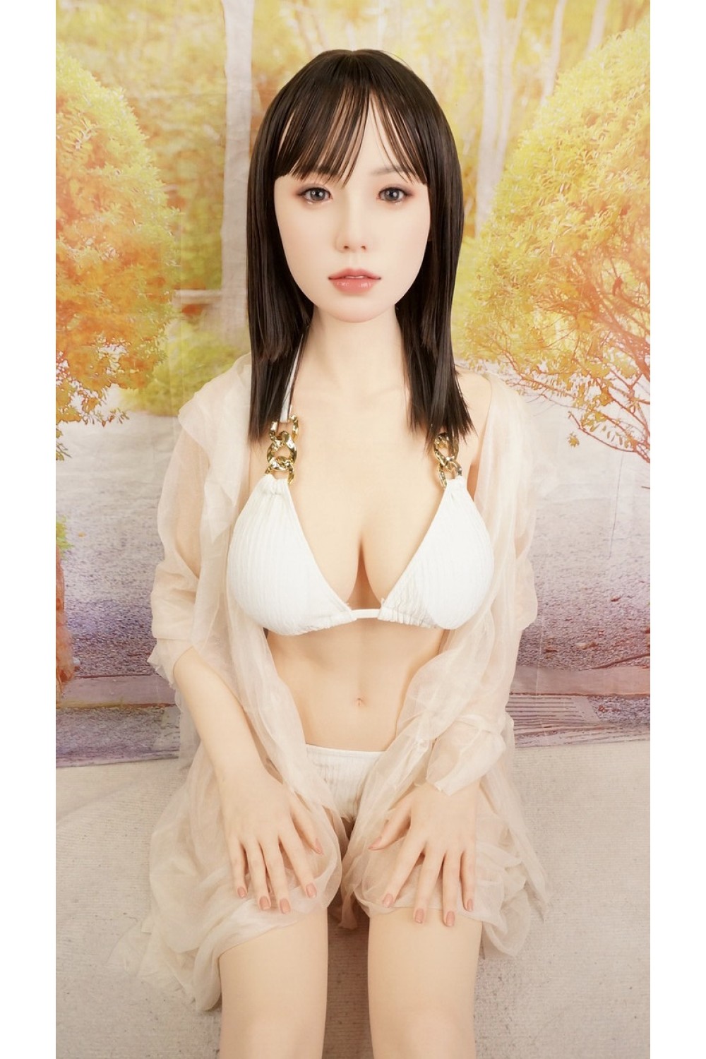 【中古】【O初心者応援パック 新古超美品ホール未使用品】Gynoid / RZR Doll 人造人 #若兮Ruoxi 模擬口腔+オーラル機能＋顎関節ありOP 160cm Dカップ 乳腺構造OP お尻の柔らか仕上げあり No.23R【23号Delux-究極版】【フルシリコン製】【オプション多数】