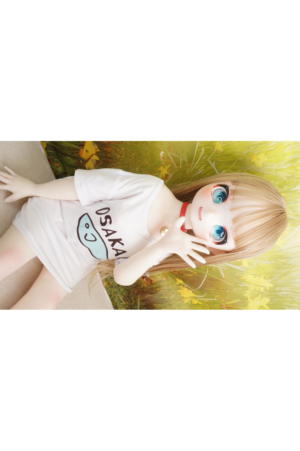 【O初心者応援パック 新古超美品ホール未使用品】MOZU DOLL # 黄豆狐 ソフトビニール製