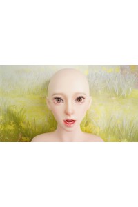 【中古】【O初心者応援パック 新古超美品ホール未使用品】蛍火日記 #菜菜子 - メイク②軟性シリコンヘッド（口開閉機能あり、オーラル可能、描く眉毛と付け睫毛） 164cm Ｇカップ