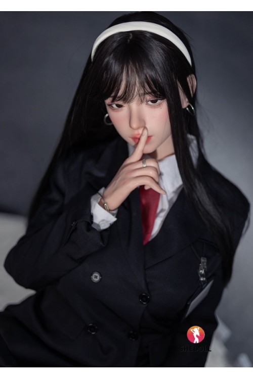 【新品】SHEDOLL 新作 165cm Eカップ 顾小雨（GuXiaoyu）2.0 ヘッド コスプレ 富江 フルシリコン製 ラブドール ボディー材質など選択可能 カスタマイズ可能 掲載画像はフルシリコン製 SHE 0067
