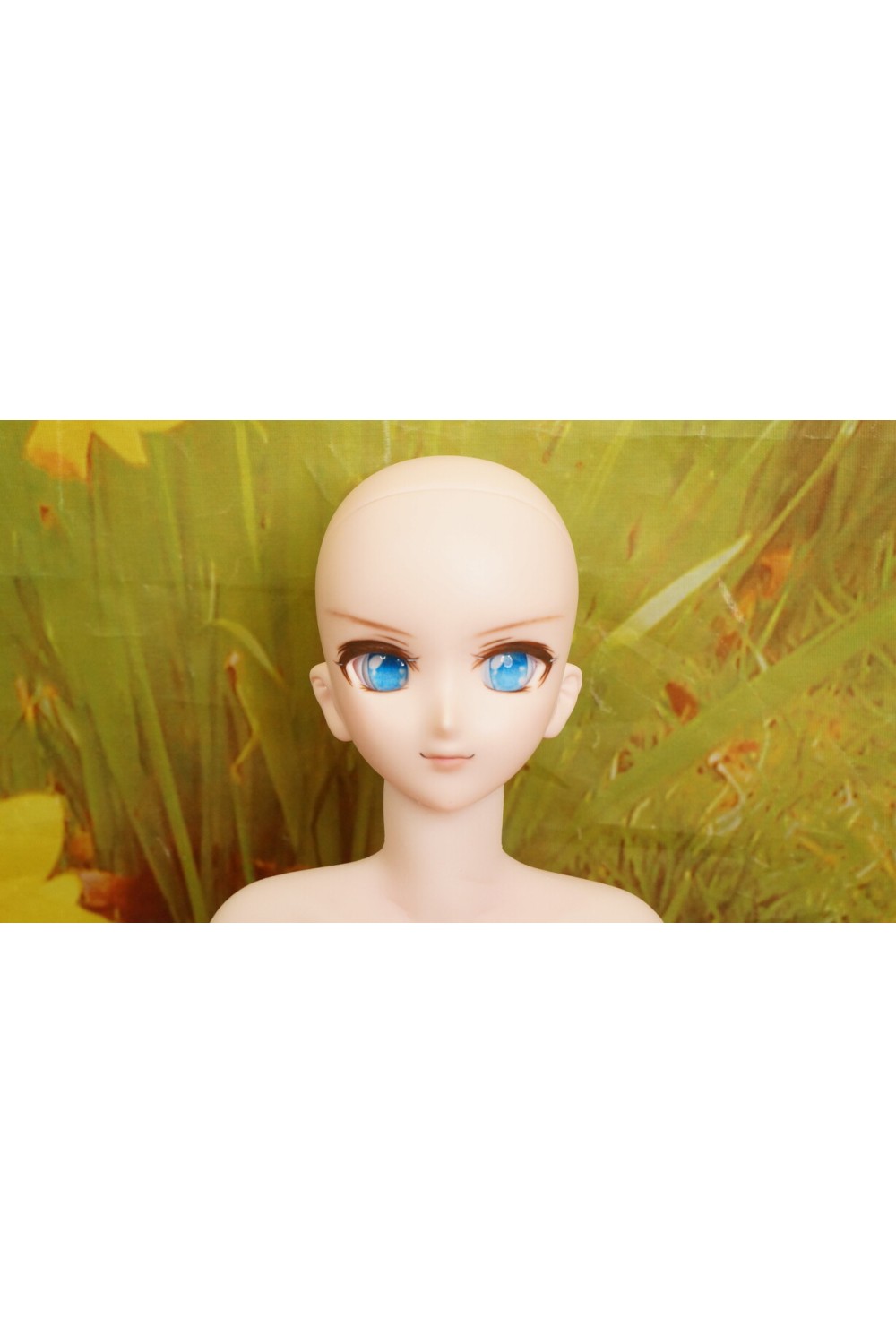 【中古】【中古超美品】Mini Doll #鹿島ソフトビニール製ヘッド 60cm(E60)ゼリー胸 専用骨格