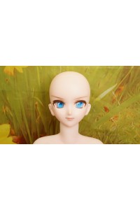 【中古】【中古超美品】Mini Doll #鹿島ソフトビニール製ヘッド 60cm(E60)ゼリー胸 専用骨格