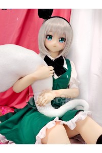 【新品】Aotume Doll アニメドール 145cm Bカップ #102ヘッド 妖夢コス ヘッド及びボディー材質選択可能 AOT 0055