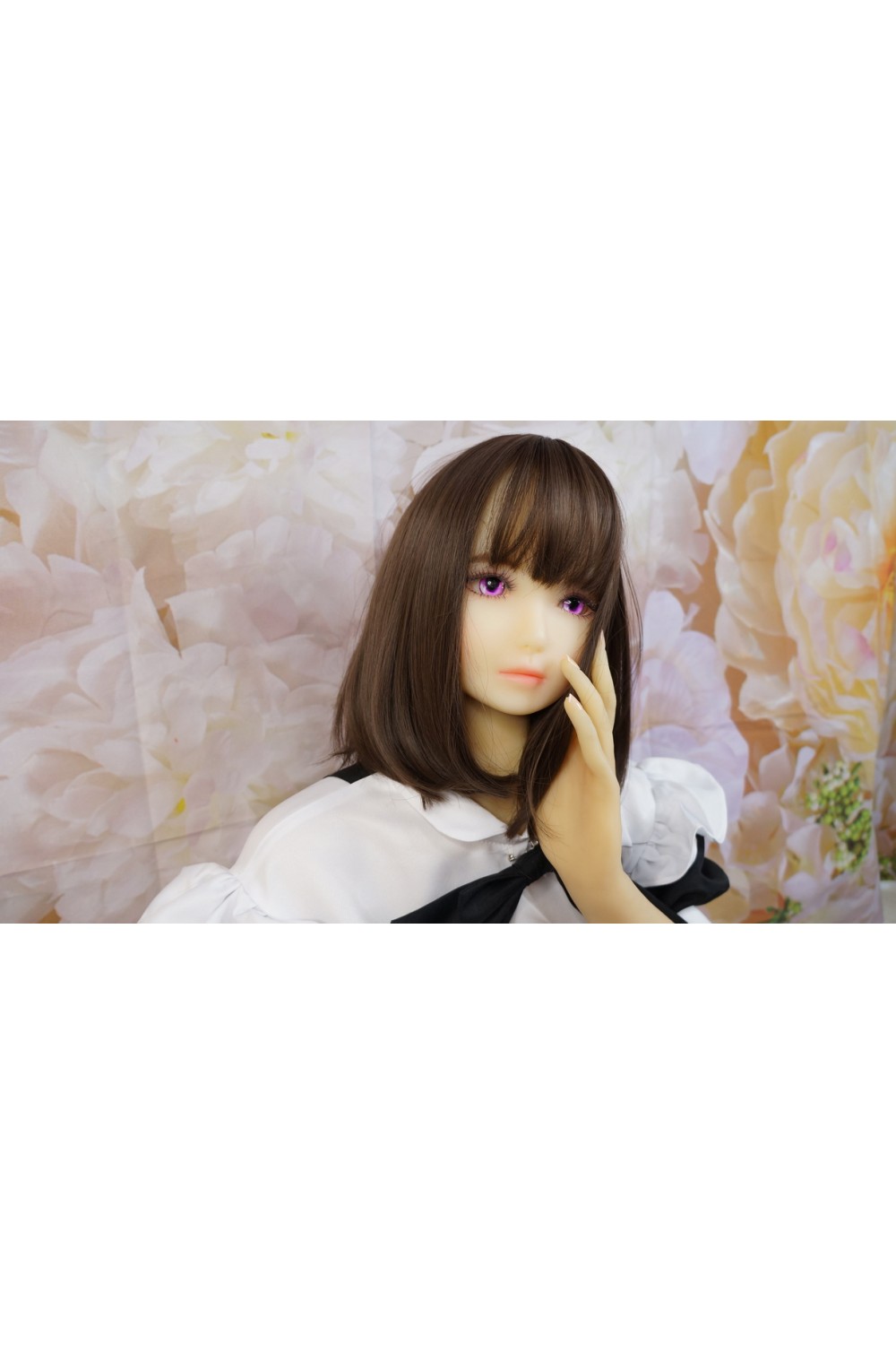 AXB Doll ＃A15+#A84 155cm バスト小 視線移動 新骨格 肌色 ホワイト