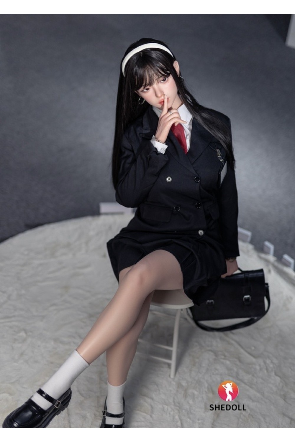 【新品】SHEDOLL 新作 165cm Eカップ 顾小雨（GuXiaoyu）2.0 ヘッド コスプレ 富江 フルシリコン製 ラブドール ボディー材質など選択可能 カスタマイズ可能 掲載画像はフルシリコン製 SHE 0067