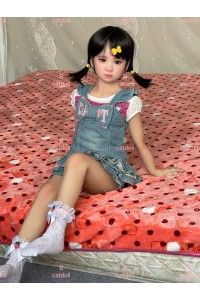 【国内検品済 新品未使用即納品】CATDOLL #Q 硬質シリコンヘッド 88CM 髪の毛の植毛【フルシリコン素材】