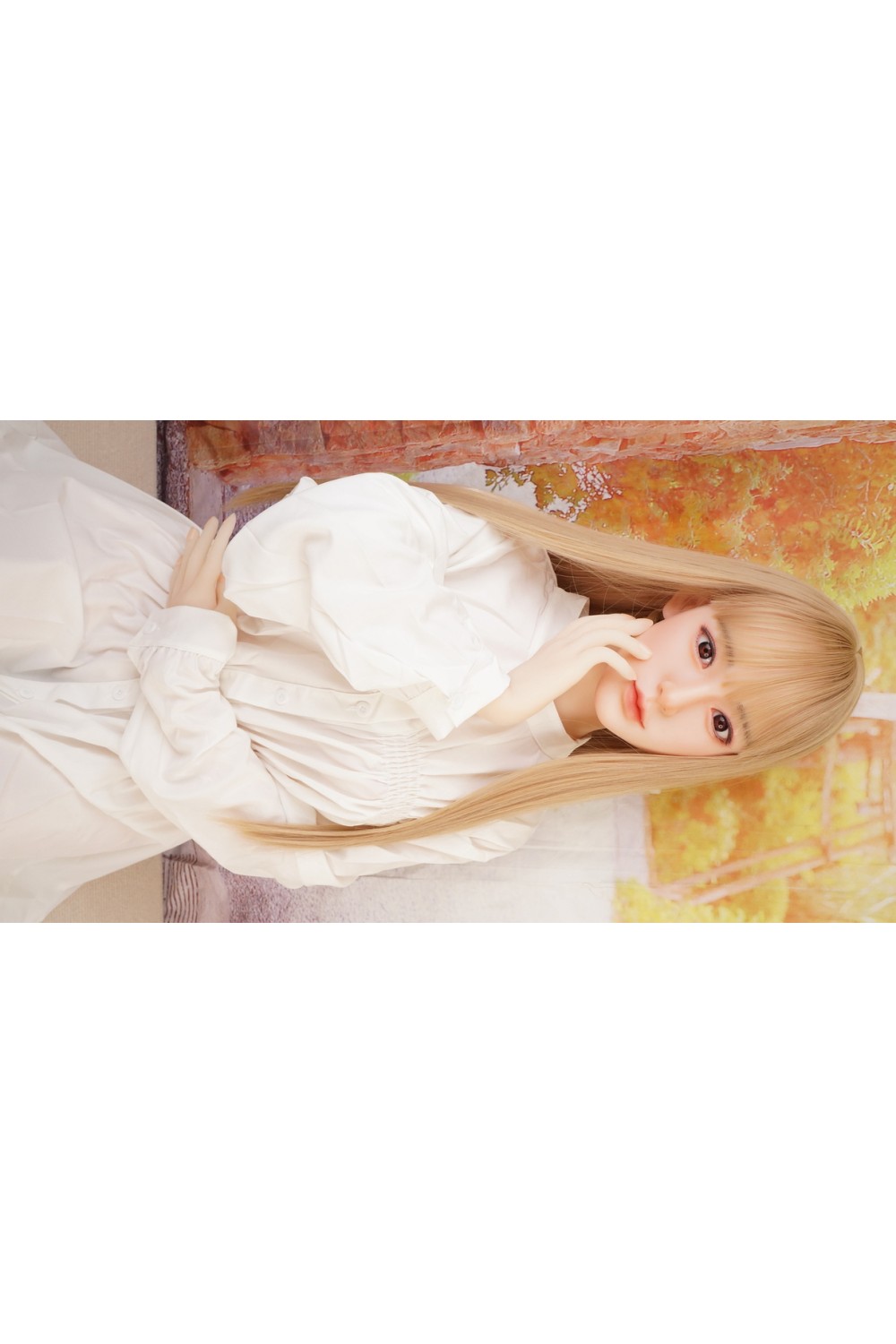 【O初心者応援パック 中古超美品ホール未使用品】Real Girl #P5軟性シリコンヘッド 158cm Cカップ C工場製
