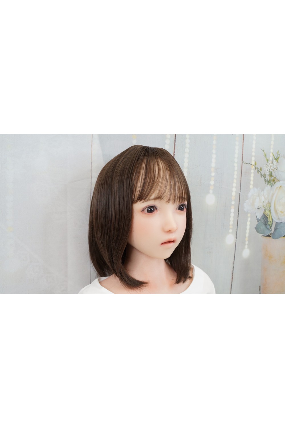 【初心者応援パック 美品】SHEDOLL #洛小乙（Luoxiaoyi）硬質シリコンヘッド 148cm Dカップ 衣装付属 ゼリー胸 眉毛と睫毛の植毛 視点移動 温度加工OP EVO新骨格 肌色 ナチュラル
