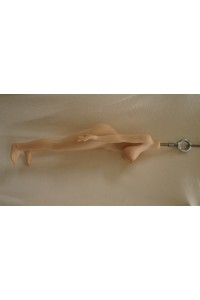 【中古】INHERIT 80cm Eカップ シリコンボディ単品 ゼリー胸 自立加工 新骨格 肌色 ホワイト