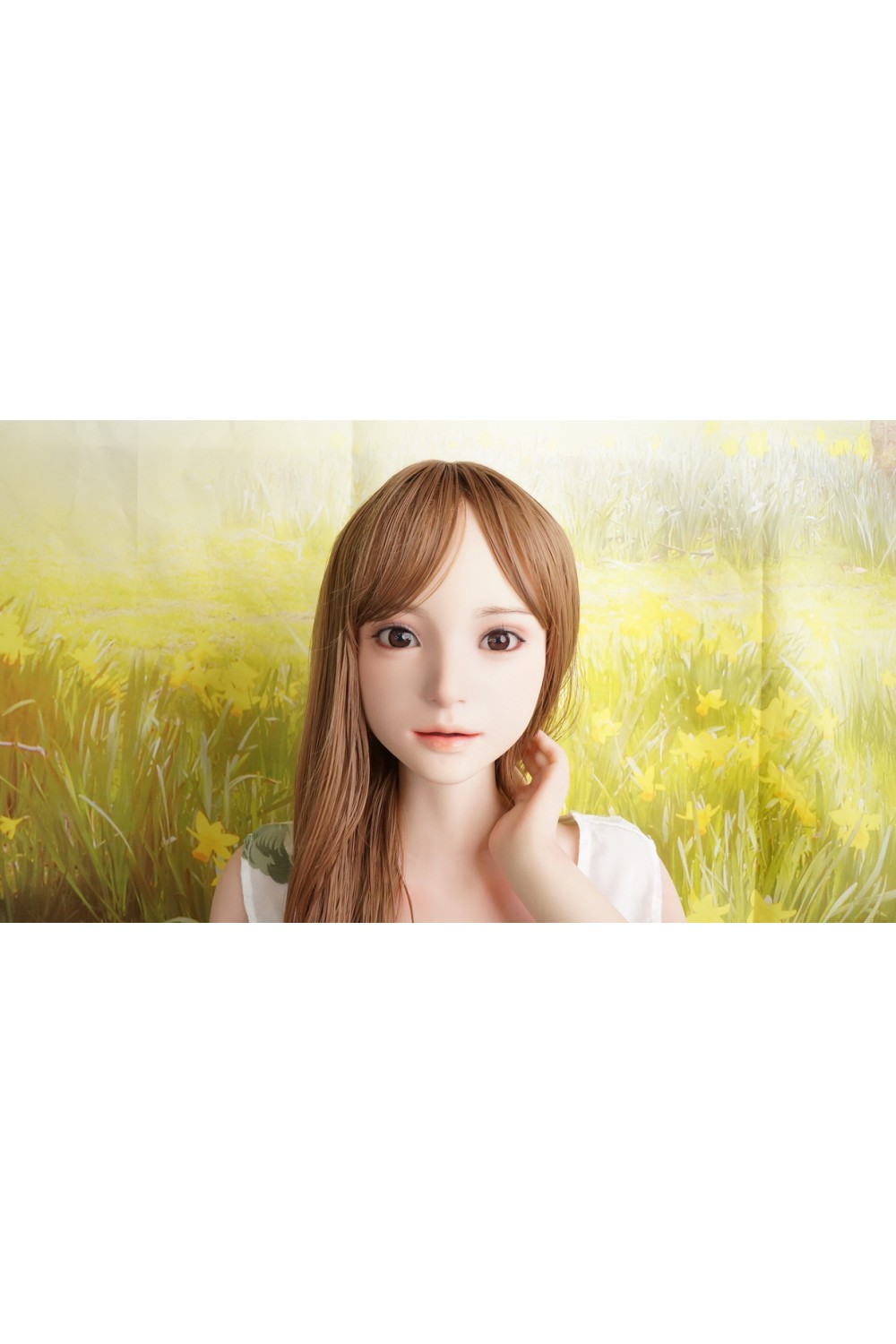 【初心者応援パック 中古美品】Doll senior #萌音軟性シリコンヘッド 148cm Cカップ