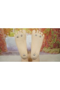 【初心者応援パック 美品】XYDOLL #1硬質シリコンヘッド138cm AAカップ貧乳 衣装付属 自立加工OP 睫毛や眉毛の植毛 視点移動 EVO新骨格 肌色 ナチュラル