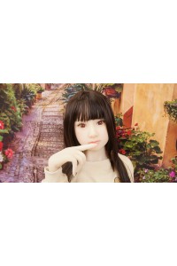 【中古】Momodoll #002 蕾ヘッド 138cm Aカップ 固定式舌OP 自立加工OP EVO骨格 肌色 自然