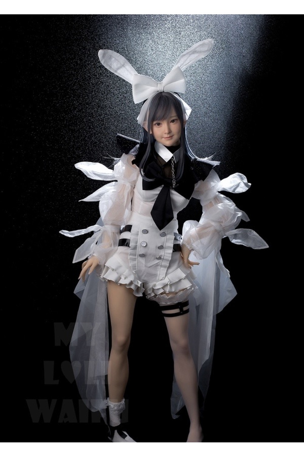【新品】My Loli Waifu 148cm Bカップ Rena シリコン ヘッド バニーガール ラブドール TPE材質ボディー ヘッド材質選択可能 MLW 0058