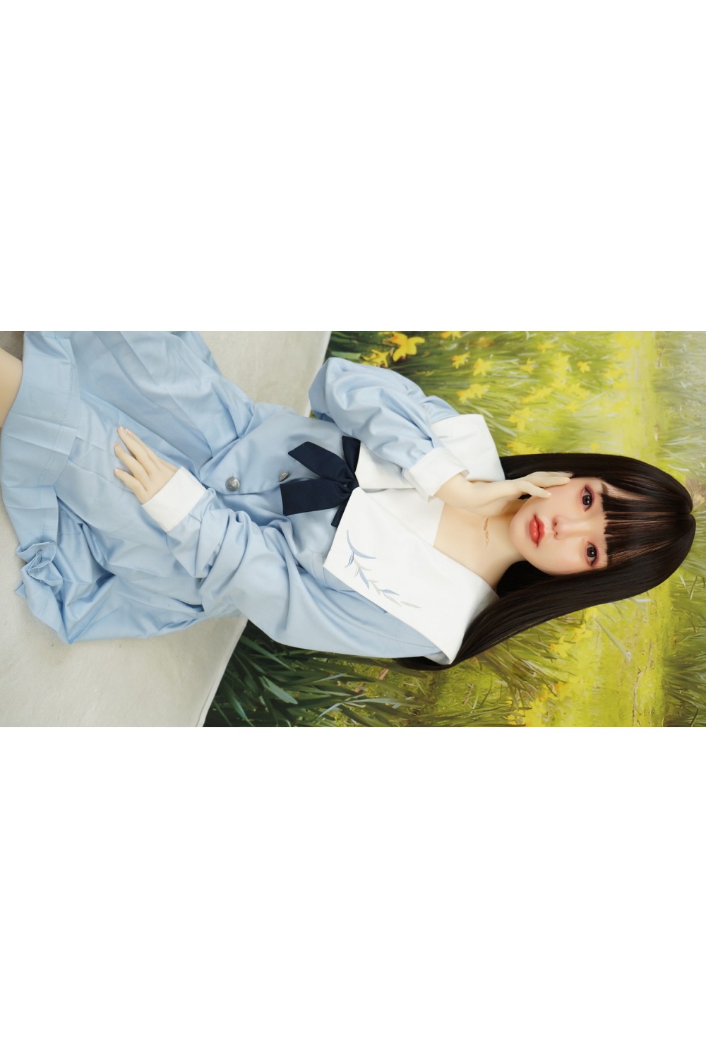 【中古】FUDOLL#7ヘッド 148cm Dカップ 中空胸 眉毛、睫毛の植毛 視点移動 EVO新骨格 肌色 ナチュラル