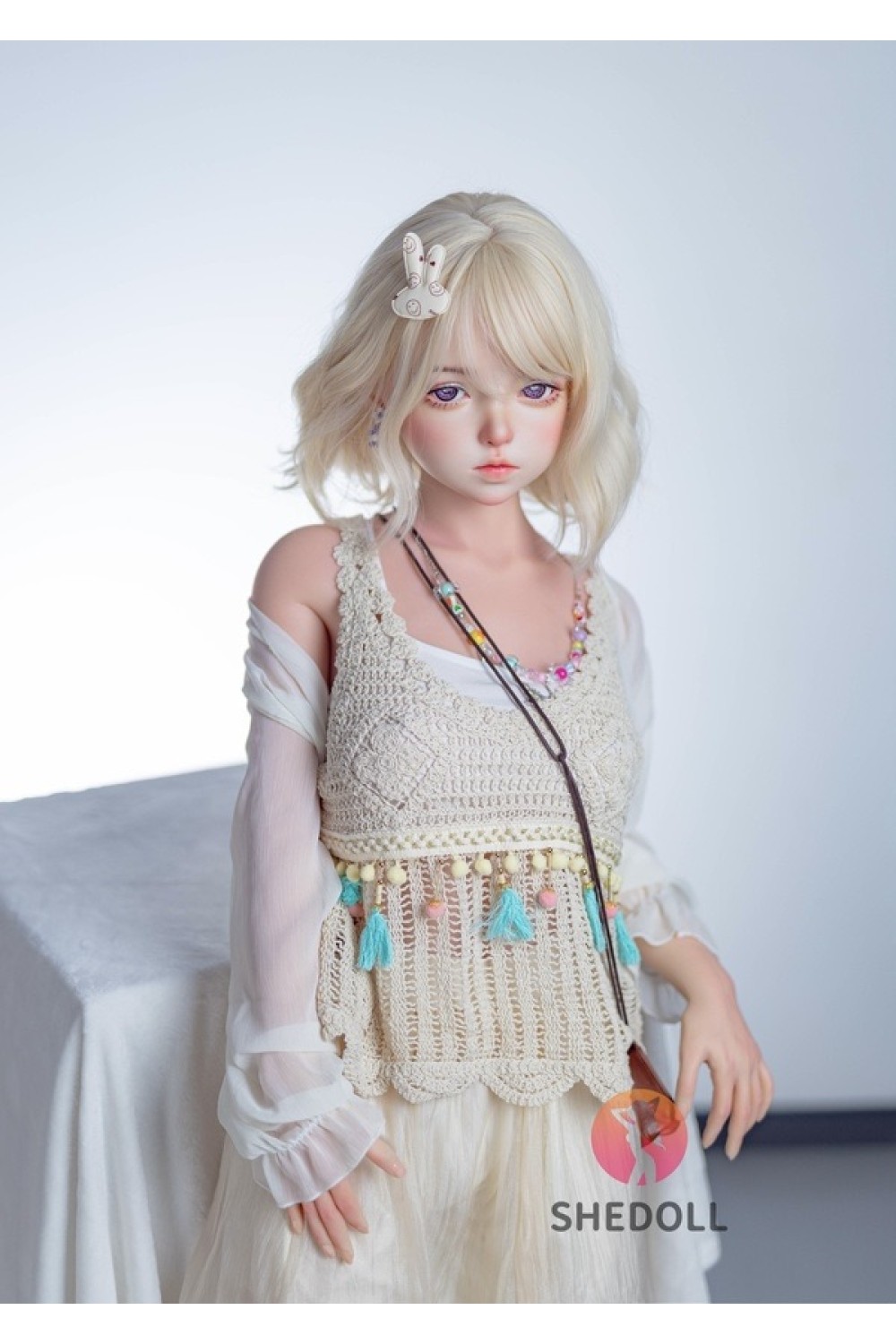 【新品】SHEDOLL 148cm Dカップ 朵朵（DuoDuo）2.0 ヘッド ラブドール ボディー材質など選択可能 カスタマイズ可能 掲載画像はフルシリコン製 SHE 0069