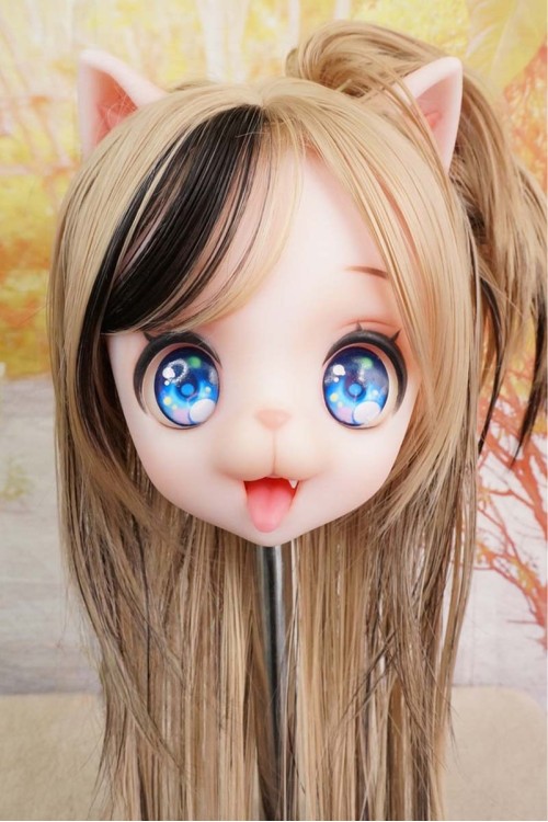 【O国内検品済 新品未使用即納品】Elsababe #RAD037 猫羽 彩シリコンヘッド単品(125〜150cm推奨)