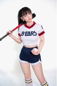 【新品】TOPSINO 153cm Bカップ T30ヘッド Miling 宣伝画像RRS+メイ ク シリコン製 ラブドール 等身大ドール TOP 0045