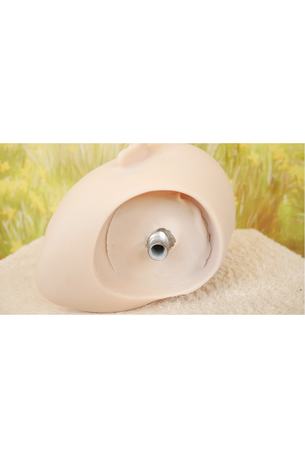 【超美品】COSDOLL #33 軟性シリコンヘッド 視点移動 肌色 ナチュラル