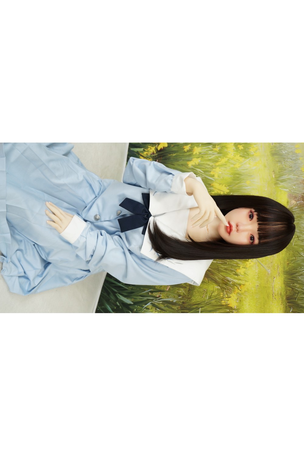 【中古】FUDOLL#7ヘッド 148cm Dカップ 中空胸 眉毛、睫毛の植毛 視点移動 EVO新骨格 肌色 ナチュラル