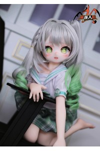 【新品】MOZU DOLL 85cm Aカップ 草ちゃん2.0 ソフトビニール製頭部 TPE製ボディ 肌色＆眼球色＆メイク＆ウィッグ＆衣装は宣材写真と同じ 6kg MOZU 0009