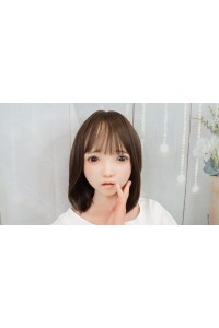 【初心者応援パック 美品】SHEDOLL #洛小乙（Luoxiaoyi）硬質シリコンヘッド 148cm Dカップ 衣装付属 ゼリー胸 眉毛と睫毛の植毛 視点移動 温度加工OP EVO新骨格 肌色 ナチュラル