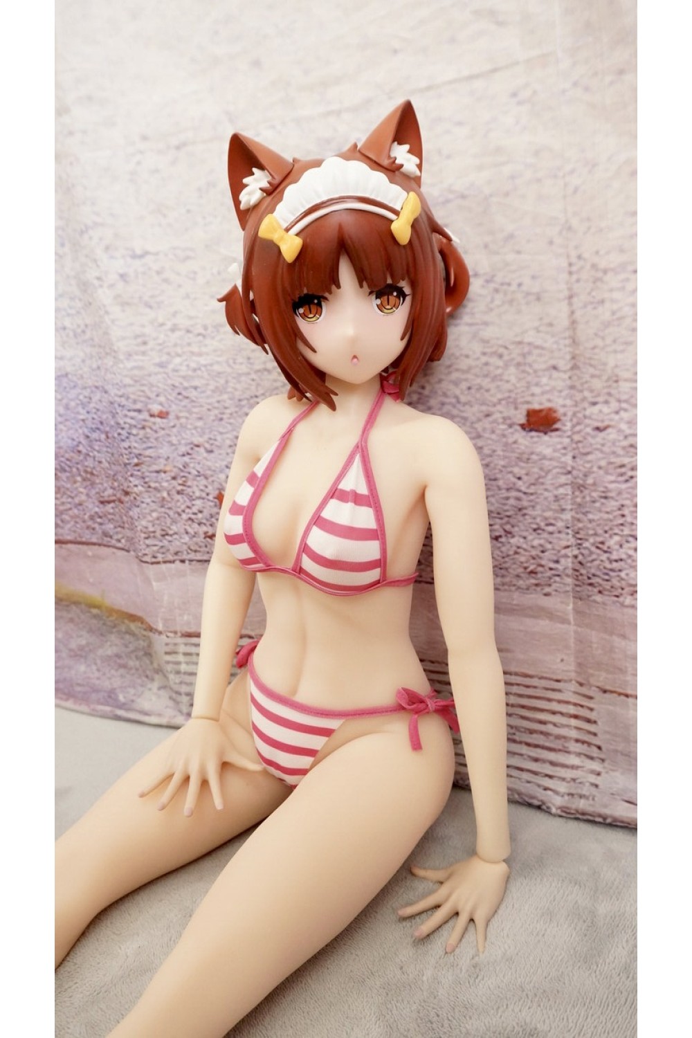 【中古】【初心者応援パック 中古超美品】Otaku Doll #猫娘 紅豆 ソフトビニール製ヘッド 65cm