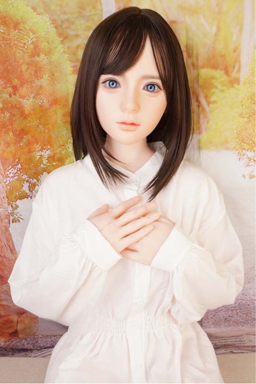 【初心者応援パック 新古超美品】蛍火日記 #琉璃（Liuli）硬めシリコンヘッド（オーラル不可、眉毛と睫毛植毛付き）純正JK衣装OP付属 158cm Eカップ