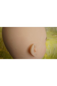 【中古】Real Girl (B工場製) #R3ヘッド 148cm Cカップ ゼリー胸 指関節OP 音声機能OP 自立加工OP 陰毛植毛OP マンコの挟吸機能OP EVO新骨格 肌色 ナチュラル