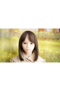 【中古】Momodoll #凉子りょこヘッド 138cm Aカップ 一体型舌OP 自立加工OP EVO骨格 肌色 ノーマル
