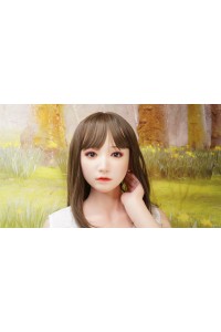 【初心者応援パック 新古超美品】Bezlya Doll(略称BZLドール) フルシリコン製 #Gヘッド 硬質シリコンヘッド 160cm Bカップ 衣装付属 ボディのリアルメイク ゼリー胸 眉毛と睫毛の植毛 視点移動 指関節 EVO新骨格 肌色 ナチュラル