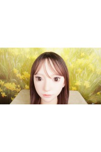 【O中古美品】蛍火日記 #莲（Lian）軟性シリコンヘッド（オーラル可能、描く眉毛と付け睫毛） 単品(160〜170cm推奨)
