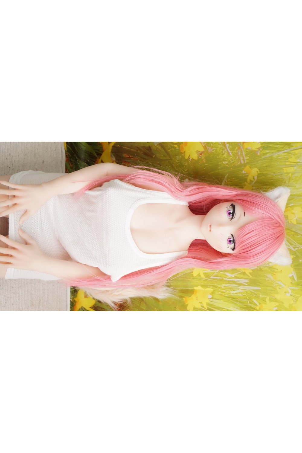 【中古】【初心者応援パック 中古超美品】DollHouse168 色気美人 #ネコ娘 シリコンヘッド95cm Fカップ しっぽあり 【フルシリコン製】