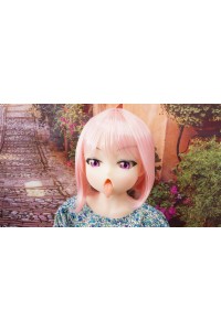 【中古】DollHouse168 (IROKEBIJIN色気美人) #Koharuヘッド 新発売 110cmB AAカップ 胸と膣の柔らか仕上げ 視点移動 自立加工OP EVO骨格 肌色 ホワイト