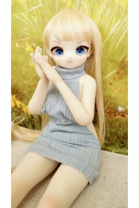 【中古】【初心者応援パック 中古美品】MOZU Doll #きつねちゃんソフトビニール製ヘッド 85cm バスト大