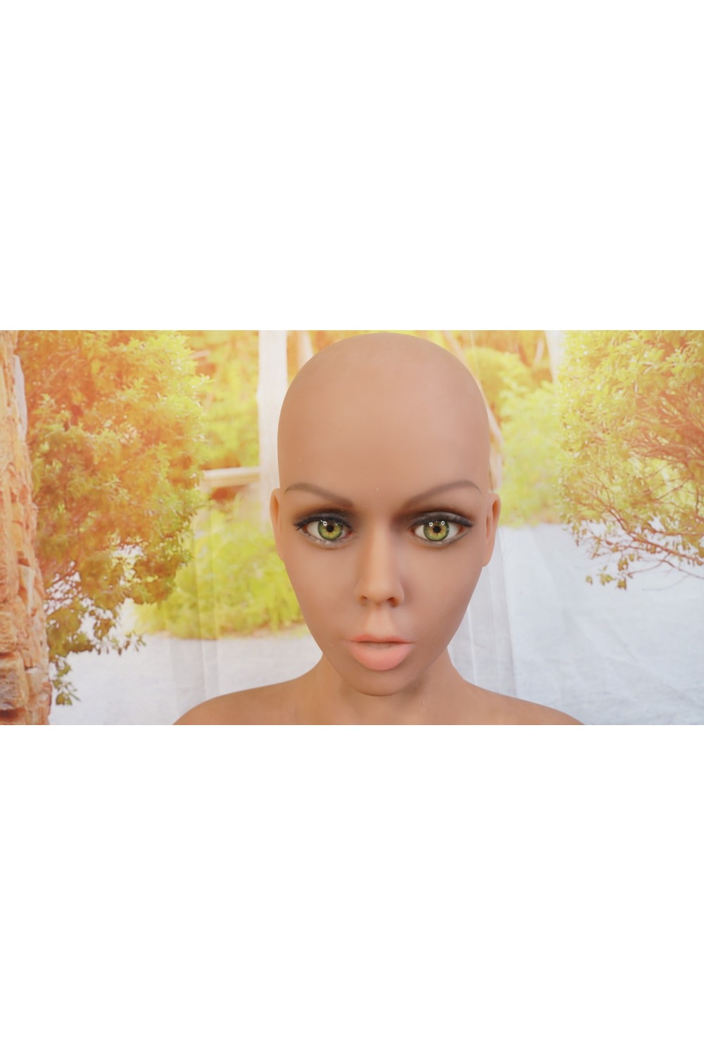 WM Dolls 163cm H-Cup #198 欧米仕様 自立加工 新骨格 肌色 ダークブラウン