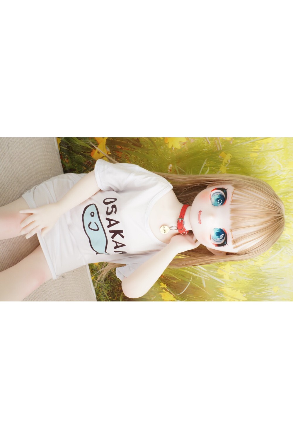 【O初心者応援パック 新古超美品ホール未使用品】MOZU DOLL # 黄豆狐 ソフトビニール製