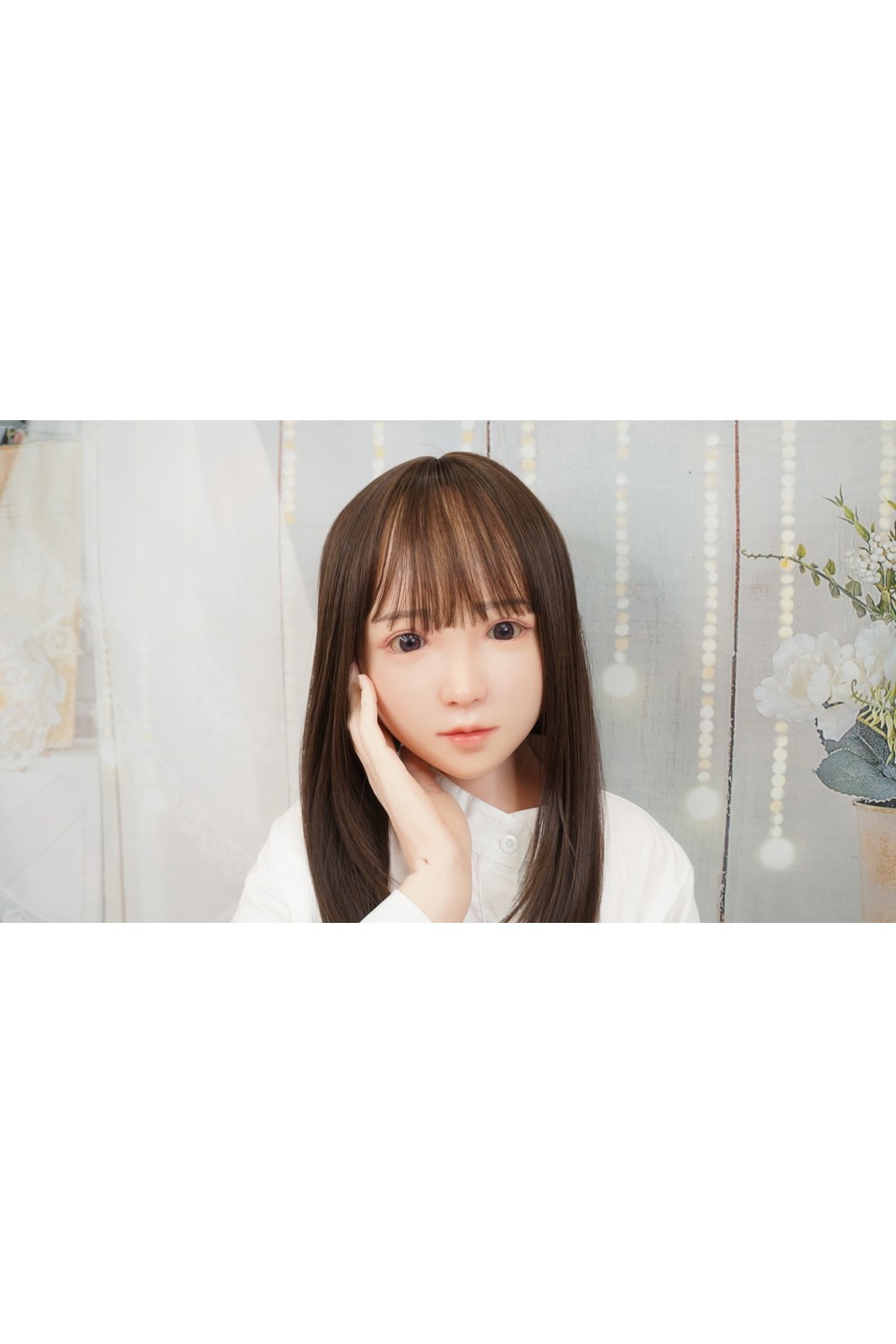 【初心者応援パック 美品】Bezlya Doll #F硬質シリコンヘッド ＋シリコンドール 156㎝ Gカップ 衣装付属 眉毛と睫毛の植毛 指関節 視点移動 新骨格 肌色 ナチュラル