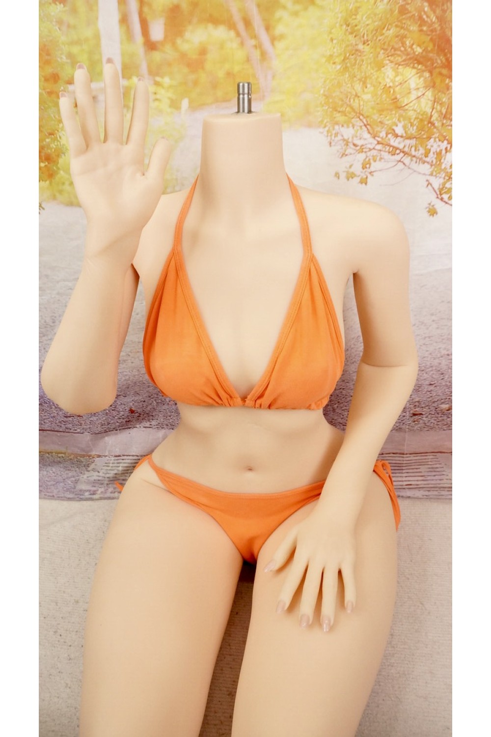 【中古】【O中古超美品 ホール未使用品】Sino Doll 161cm Bカップ ハードハンドOP シリコンボディ単品 極限ソフト(Soft-max)【戦闘機シリーズ】【オプション多数】