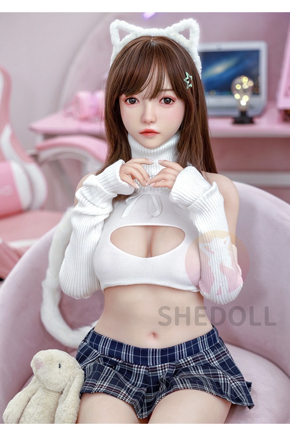 【新品】SHEDOLL 148cm Dカップ 洛伊（Luoyi）ヘッド ラブドール ボディー材質など選択可能 カスタマイズ可能 SHE 0029