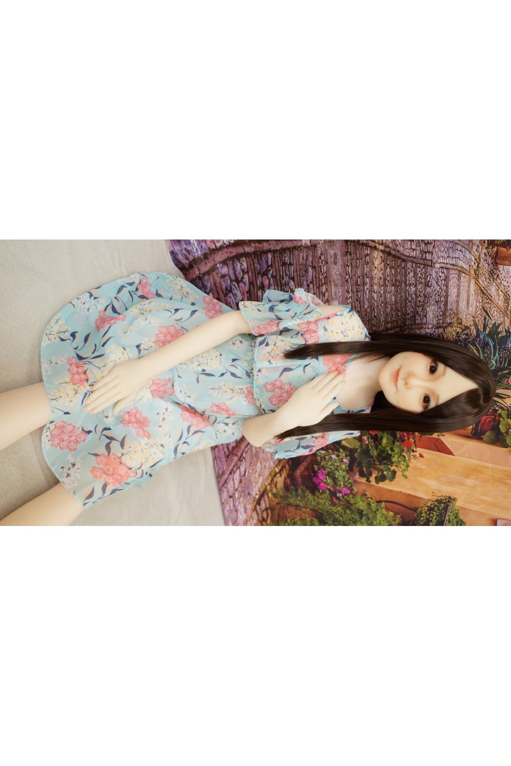 【初心者応援パック 新古美品】My Loli Waifu #玲奈Renaヘッド＋Aotume Doll 145cm Dカップ 衣装付属 ヘッド 職人メイクOP ゼリー胸 指関節OP 自立加工 視点移動 新骨格 肌色 ホワイト