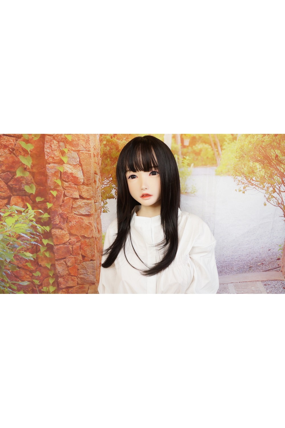 Real Girl #R36 シリコンヘッド 148cm Cカップ 衣装付属 ゼリー胸 硬めシリコンヘッドOP 職人メイクOP 眉毛睫毛植毛 自立加工OP 視線移動 EVO骨格 肌色 ナチュラル