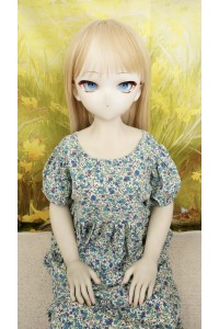 【中古】【中古美品】MOZU DOLL#薄荷ちゃんソフトビニール製ヘッド115cm バスト大
