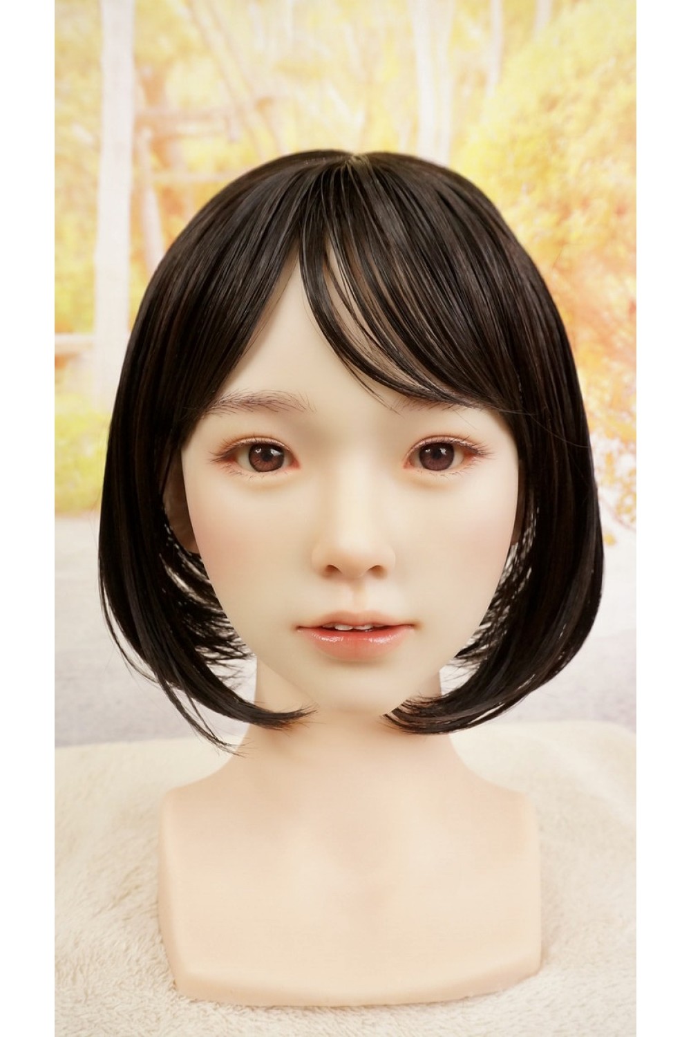 【中古】【O新古超美品】CATDOLL #Tami 硬質シリコンヘッド単品 (136〜146cm推奨) 【RBリアルメイク】