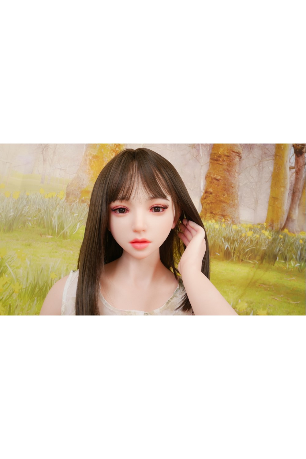 【初心者応援パック 新古超美品ホール未使用品】アート技研(Art-doll)#A6佳奈シリコンヘッド(ほくろ無し)-オーラル可能(舌付き)+顎関節OPあり 158cm DカップM16ジョイント汎用版 衣装付属 超リアルメイク 胸の柔らか仕上げ ハードハンドOP ハードフィートOP 眉毛と睫毛の植毛OP 指関節 視点移動 新骨格 肌色 ピンク