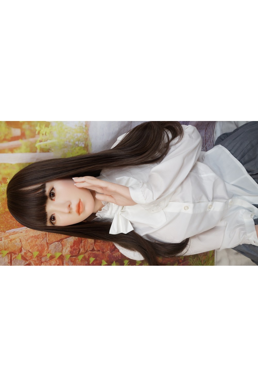 BB Doll #C26ヘッド 150cm Cカップ 植毛仕様 血管メイク 人肌模様加工 自立加工 視線移動 新骨格 肌色 ナチュラル