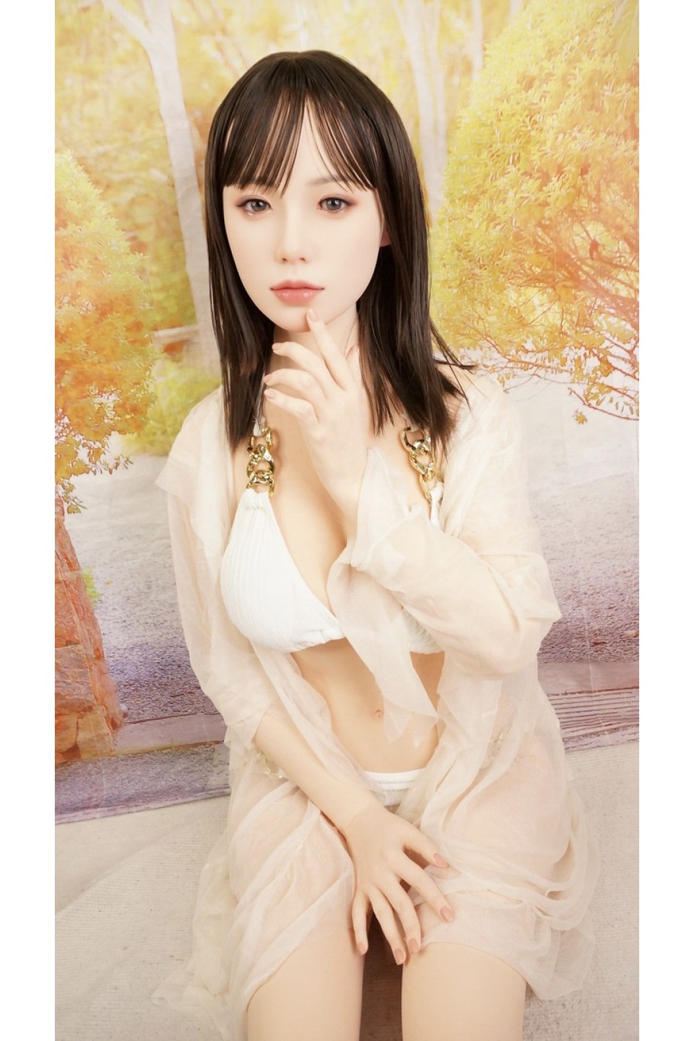 【中古】【O初心者応援パック 新古超美品ホール未使用品】Gynoid / RZR Doll 人造人 #若兮Ruoxi 模擬口腔+オーラル機能＋顎関節ありOP 160cm Dカップ 乳腺構造OP お尻の柔らか仕上げあり No.23R【23号Delux-究極版】【フルシリコン製】【オプション多数】